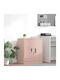 Kabinett Büro Pink 60x40x70cm