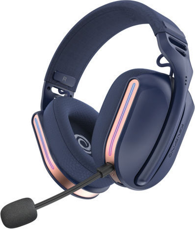 Oniverse Polaris Ασύρματο Over Ear Gaming Headset με σύνδεση USB Μπλε