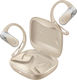 Swissten Ip54-сертифицирани Open Ear Bluetooth Спортни Слушалки Air Conduction Бежови