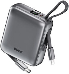 BWOO P73 10000mAh 22.5W Μαύρο
