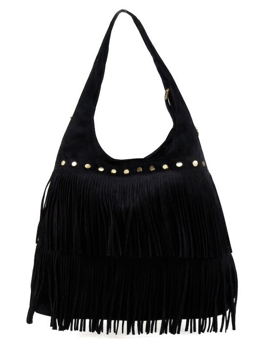 Damentasche Schultertasche Schwarz