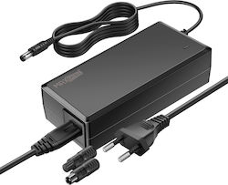 Încărcător Scuter Electric Max Excell 84w Dc 12v 7a 3 Capete Interșchimbabile Negru Încărcător Scuter Electric Max Excell 84w Dc 12v 7a 3 Capete Interșchimbabile Negru