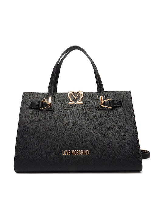 Moschino Γυναικεία Τσάντα Ώμου Μαύρη
