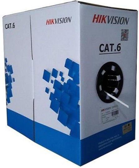 Hikvision U/UTP Cat.6 (Gigabit) Cablu De Rețea Ethernet Alb