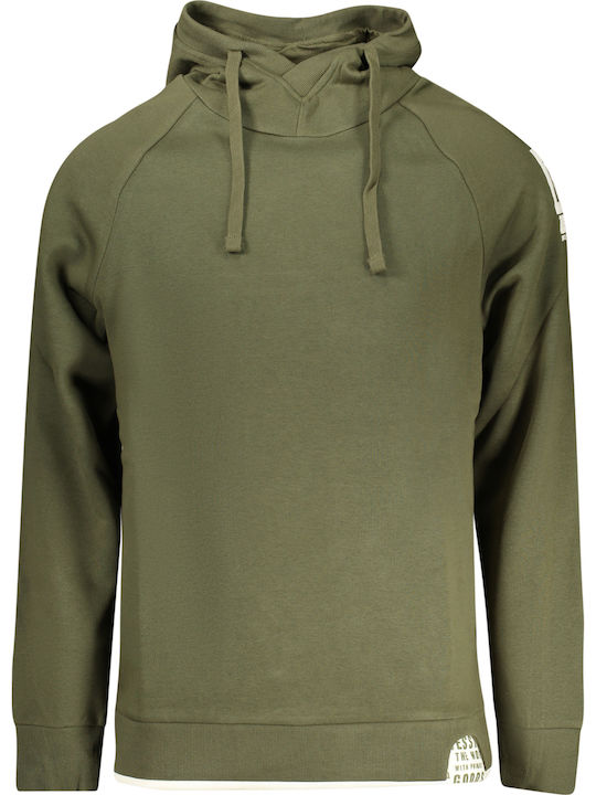 Sweatshirt with Hood Green