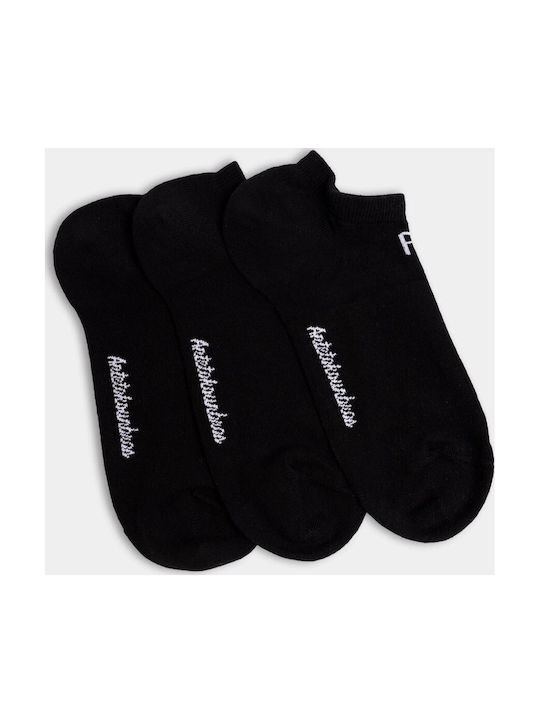 AntetokounBros Κάλτσες Μαύρο 3Pack
