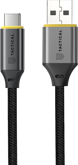 Tactical Fast Rope Braided USB 3.1 Cable USB-C male - USB-A 100W Μαύρο 1m 57983127947