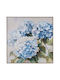 Iliadis Hydrangea Gemälde auf Leinwand 80x80cm