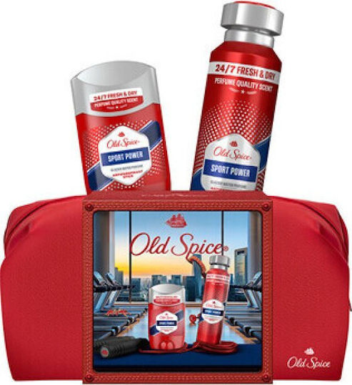 Old Spice Sport Power Σετ Περιποίησης 3τμχ