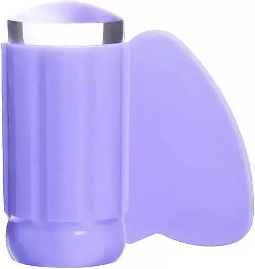 W&d Nail Stamp – Σφραγίδα Σιλικόνης Σχέδια Νυχιών Μωβ