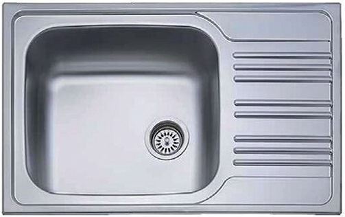Donau Drop-In Sink Inox Matte W78xD50cm