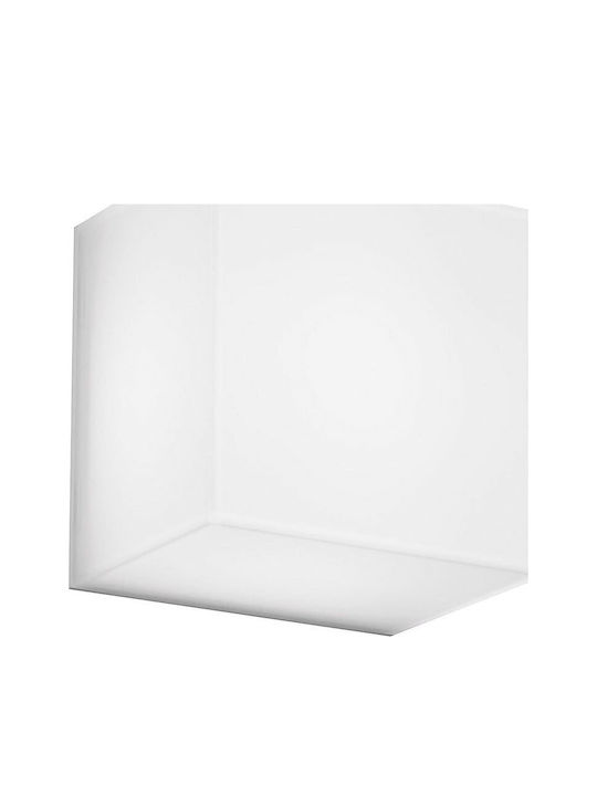 Bot Lighting Noraminis Wall-Mounted Outdoor Light LED with Cool White Light 10x6.8x10εκ.