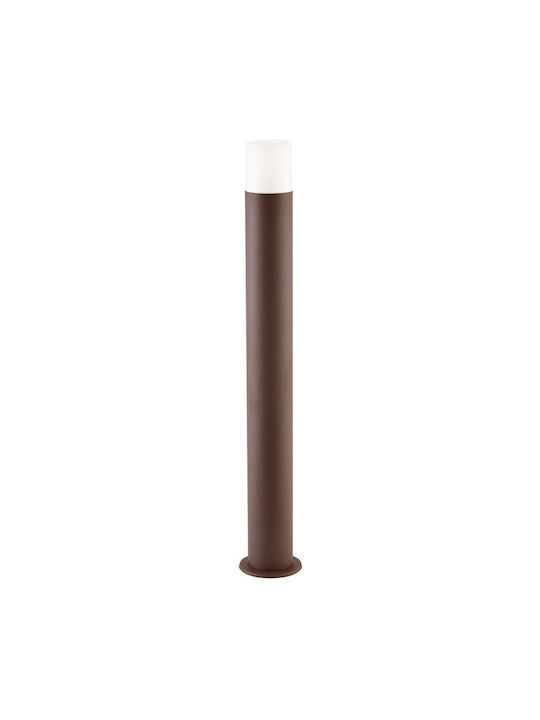 Bot Lighting Outdoor Floor Lamp Small Post 20W for E27 Socket Orange