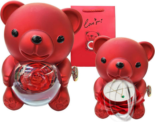 Teddy Bear Eternal Rose 17x11x11cm Homie 423117 Teddy Bear Eternal Rose 17x11x11cm Homie 423117