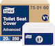 Toilet Seat Cover 1-Ply 20x250pcs Tork 750160