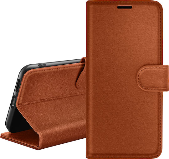 Zanaé Brieftasche Hülle Oppo A57 A77 Realme Narzo 50 5G Braune