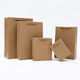 Spadi Plastiktüte für Verpackungen mit Kordel Kraft 11x14x6cm