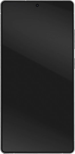 Clappio Ecran Complet Galaxy S25 Ultra Panou Oled + Sticlă Tactilă + Ramă Argintie