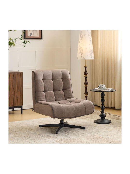Fl820 Fotoliu Relax Rotativ Gri 71x82x86cm