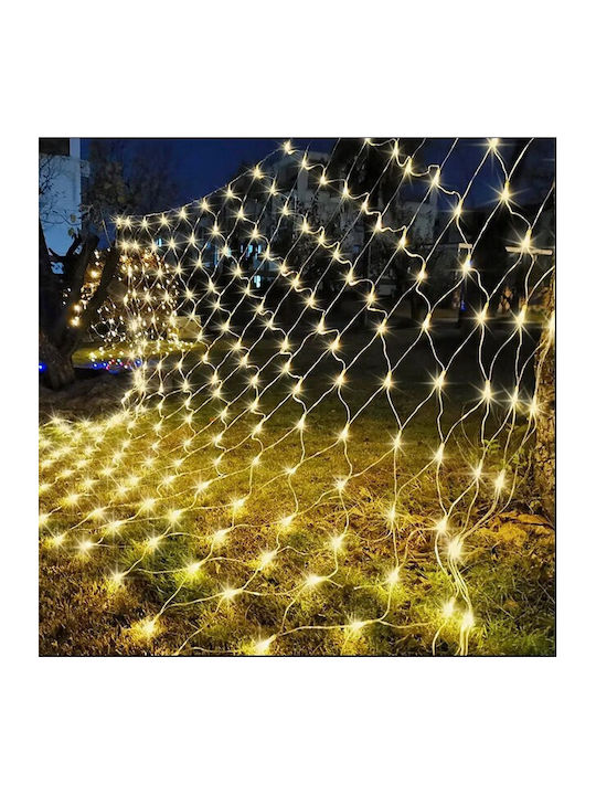 192 Λαμπάκια LED Δίχτυ 3μ. x 200εκ. Θερμό Λευκό 192 Λαμπάκια LED Δίχτυ 3μ. x 200εκ. Θερμό Λευκό