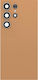 Clappio Replacement Battery Cover Galaxy S24 Ultra Integrated Adhesive Orange