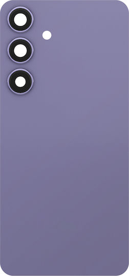 Clappio Replacement Battery Cover Galaxy S24 Integrated Adhesive Dark Purple