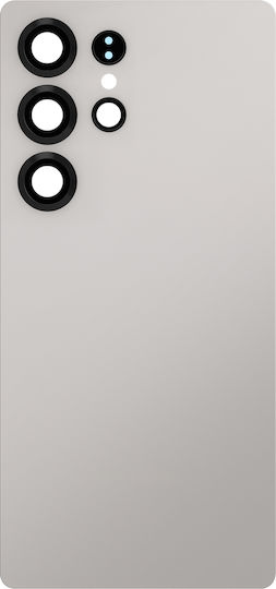 Clappio Rear Glass Battery Cover Galaxy S25 Ultra Replacement Part Grey