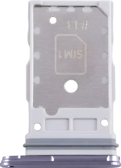 Clappio Sim Card Tray Galaxy S24 S24 Plus Dual Nano Sim Slot Purple