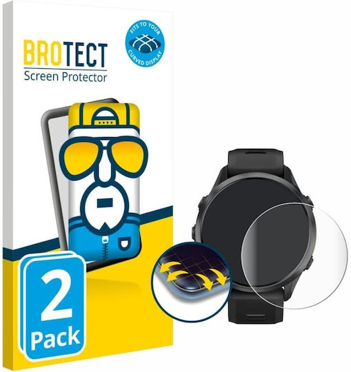 Brotect Flex Full-cover Screen Protector pentru Garmin Forerunner 970 2buc