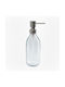 Pam & Co Dispenser από Ανοξείδωτο Ατσάλι Ασημί 300ml