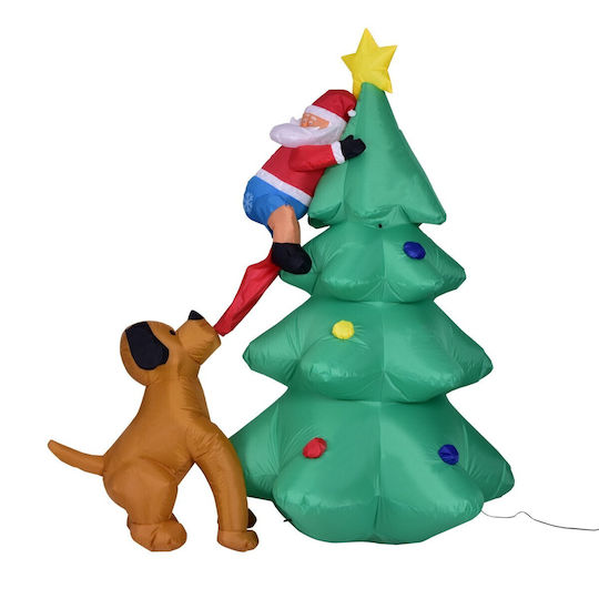 Inflatable Illuminated Santa Claus Electric