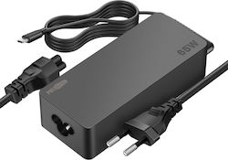 Max Excell Charger Laptop Macbook Usb-c 65w Integrated Cable Fast Charging Black Max Excell Charger Laptop Macbook Usb-c 65w Integrated Cable Fast Charging Black