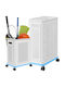 Verk Group Coș De Rufe Din Plastic 40L Alb
