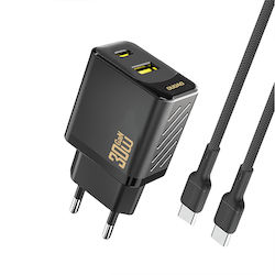 Dudao A27TCEU 30W With USB-C - USB-C Cable