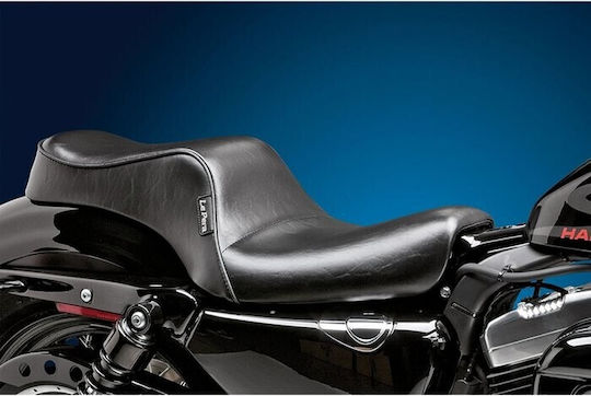 Le Pera Motorcycle Double Driver Passenger Seat Harley-Davidson Lepera Cherokee 2-up Seat Smooth