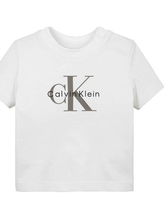 Calvin Klein Παιδικό T-shirt Λευκό