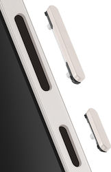 Clappio Ersatzschlüssel für Mobiltelefone Tastenfeld Galaxy S25 Ultra Grau