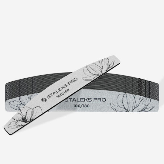 Лима За Изкуствени Нокти Staleks Pro 100/180 Комплект 25 Бройки Nfe-40-100/180-25