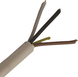 Кабел Nyм A05vv-u 4x1.5mm² Бял 100m/roll