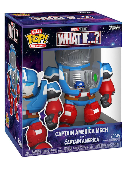 Funko Bitty Pop! Bitty Bot Marvel: Captain America