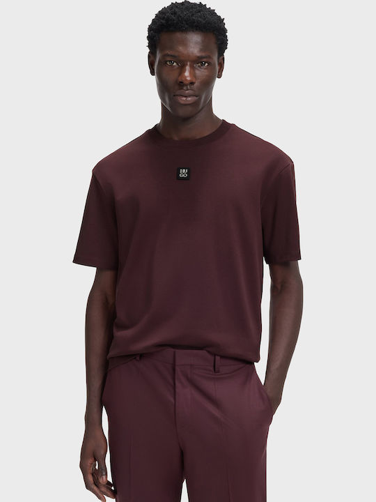 Hugo Dalile T-shirt Bordeaux