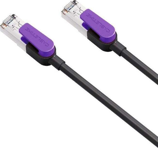 Cabletime U/FTP (STP) Cat.8 (40Gbps) Καλώδιο Δικτύου Ethernet 5m Μαύρο