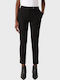 Damen Stoff Hose Black