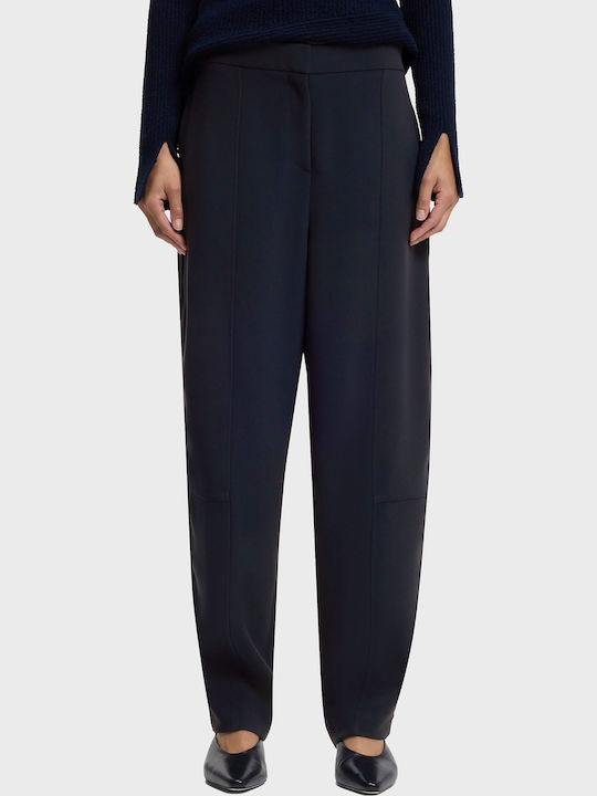 Γυναικείο Υφασμάτινο Παντελόνι Dark Blue