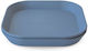 Mushie Baby Food Plate Twilight made of Plastic Blue 2pcs