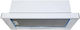 Telemax HB-1280AB Sliding Vent Hood 60cm Inox