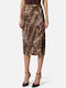 Midi Φούστα Alligator Print