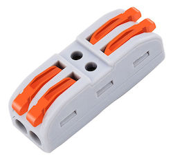 Powertech Κλέμα Σύνδεσης Καλωδίων Tool-0103 2pin Προς 2pin 10τμχ