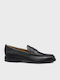 Varian Men's Leather Loafers Black