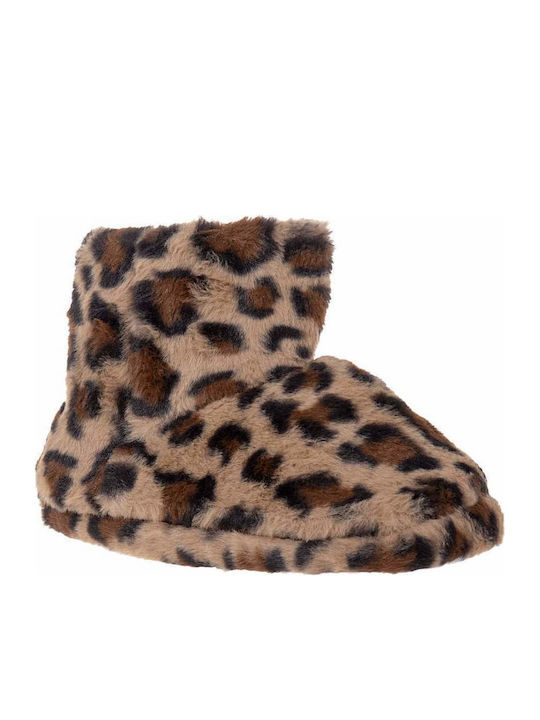 Adam's Shoes Closed-Toe Slippers Brown
